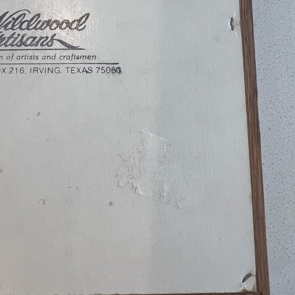 Vintage 90s Framed Picture Love Binds Everything Together in Perfect Harmony - Picture 7 of 11